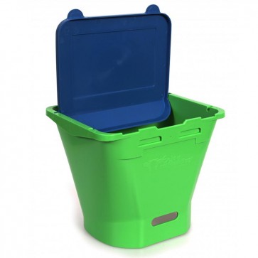 ECF-1 Kälbertränkeeimer Grün mit blauen Deckel